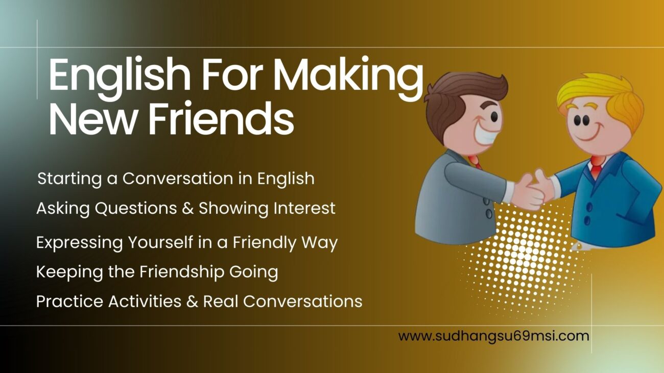 English For Making New Friends