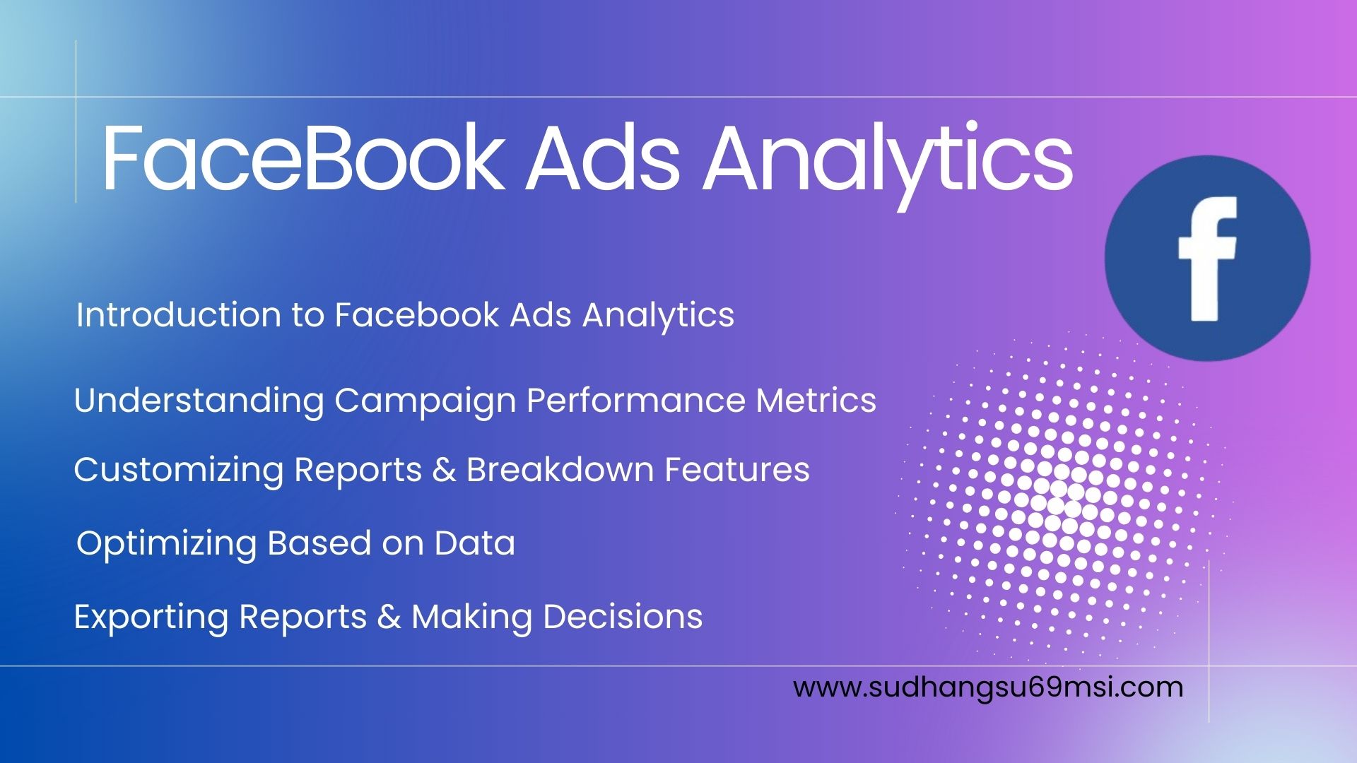 Facebook Ads Analytics